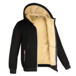 Men's Sherpa Fleece Lined Jackets Coats - Image 2