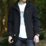 Mens Hooded Jacket 2025 New Lightweight - Image 2